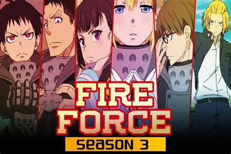 fire force animesaturn|Fire Force Staffel 3